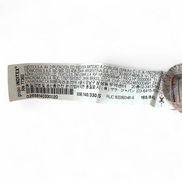 Zara Printed Shirt Dress Size S Red Multi Paisley Floral Satin Button Midi Dress - Picture 9 of 14